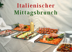 Italienischer Brunch Mittagsbrunch September 2022 Restaurant Lusthaus